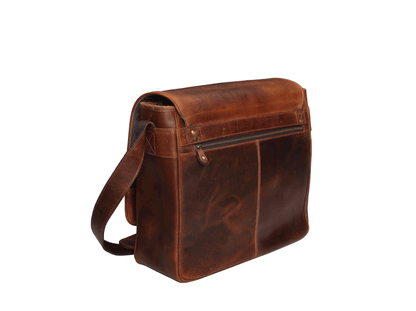 Buffalo Leather Messenger Bag