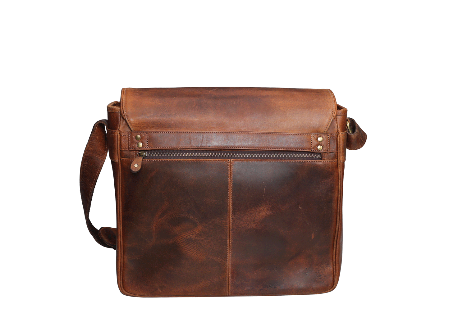 Buffalo Leather Messenger Bag