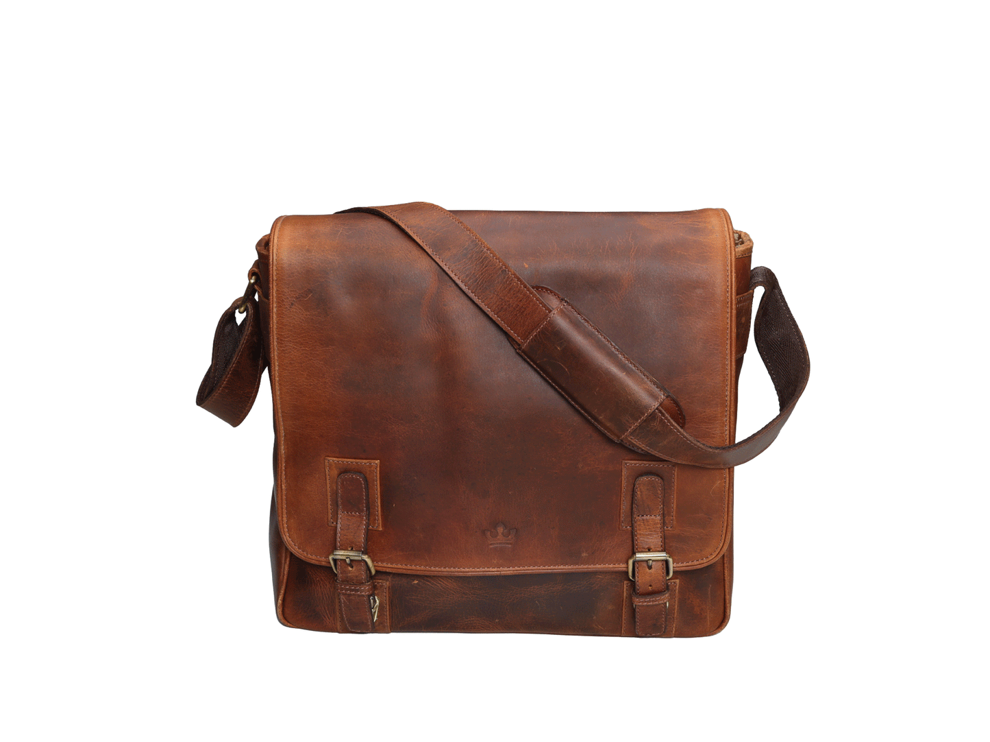 Buffalo Leather Messenger Bag