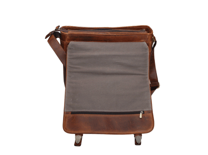 Buffalo Leather Messenger Bag