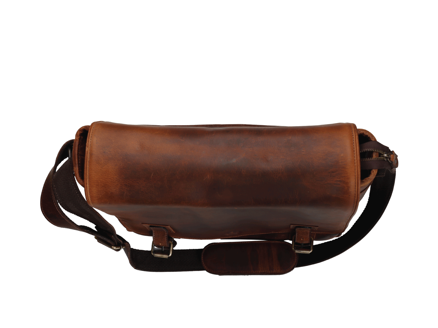 Buffalo Leather Messenger Bag