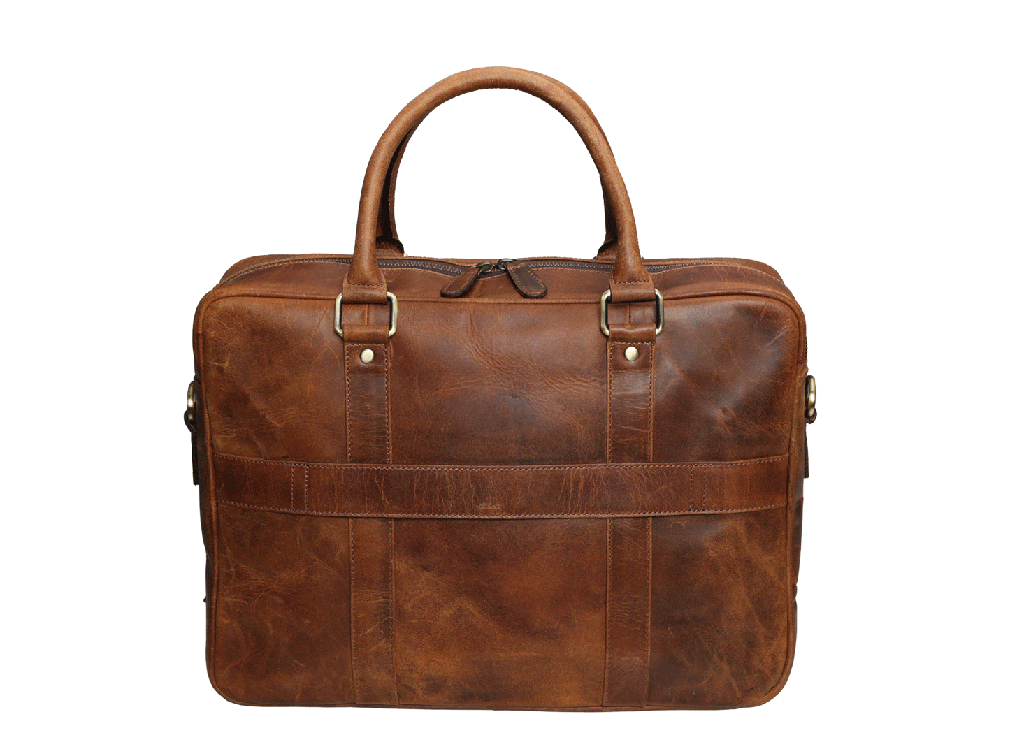 Classic Buffalo Leather Laptop Bag