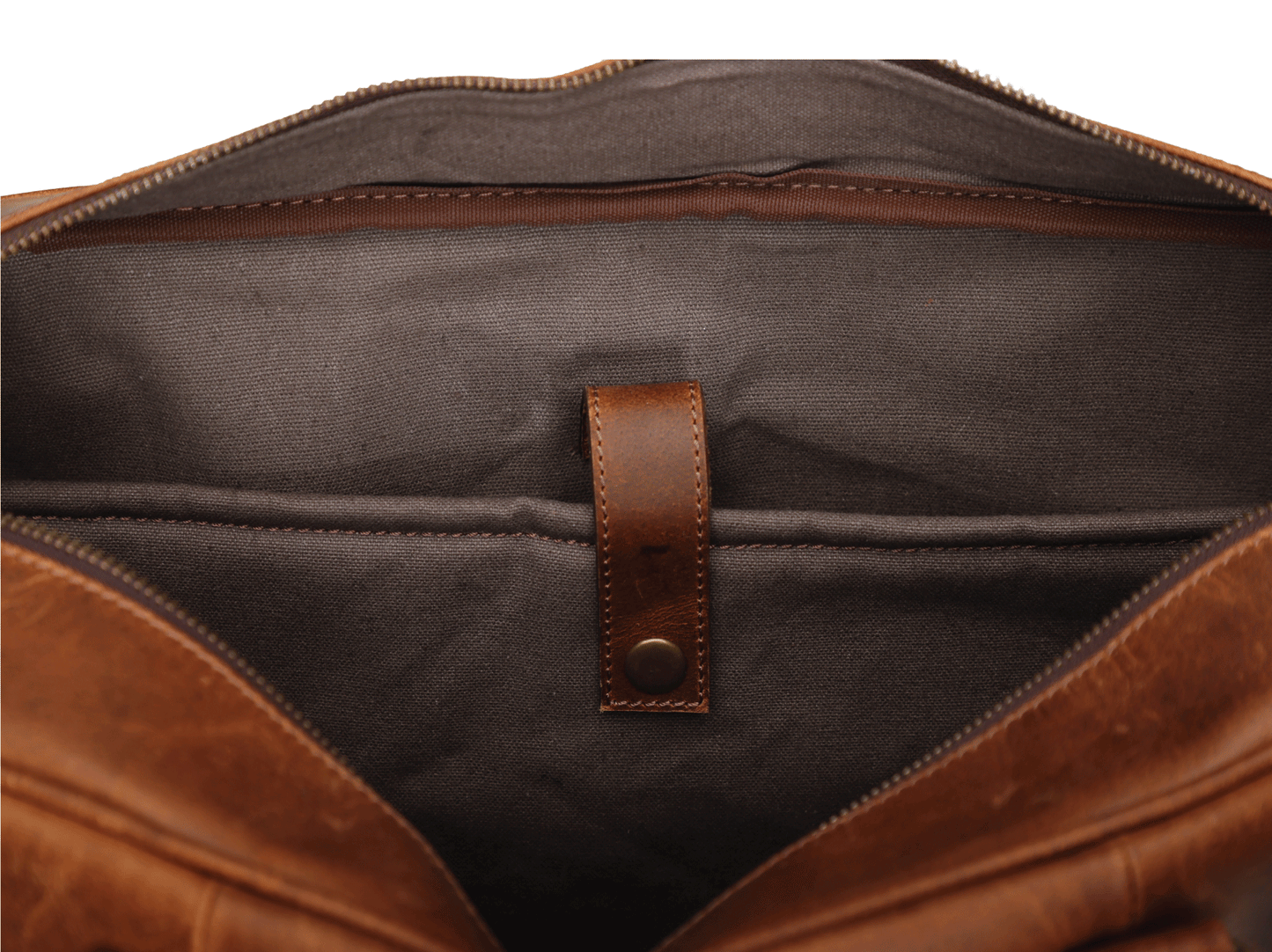 Classic Buffalo Leather Laptop Bag