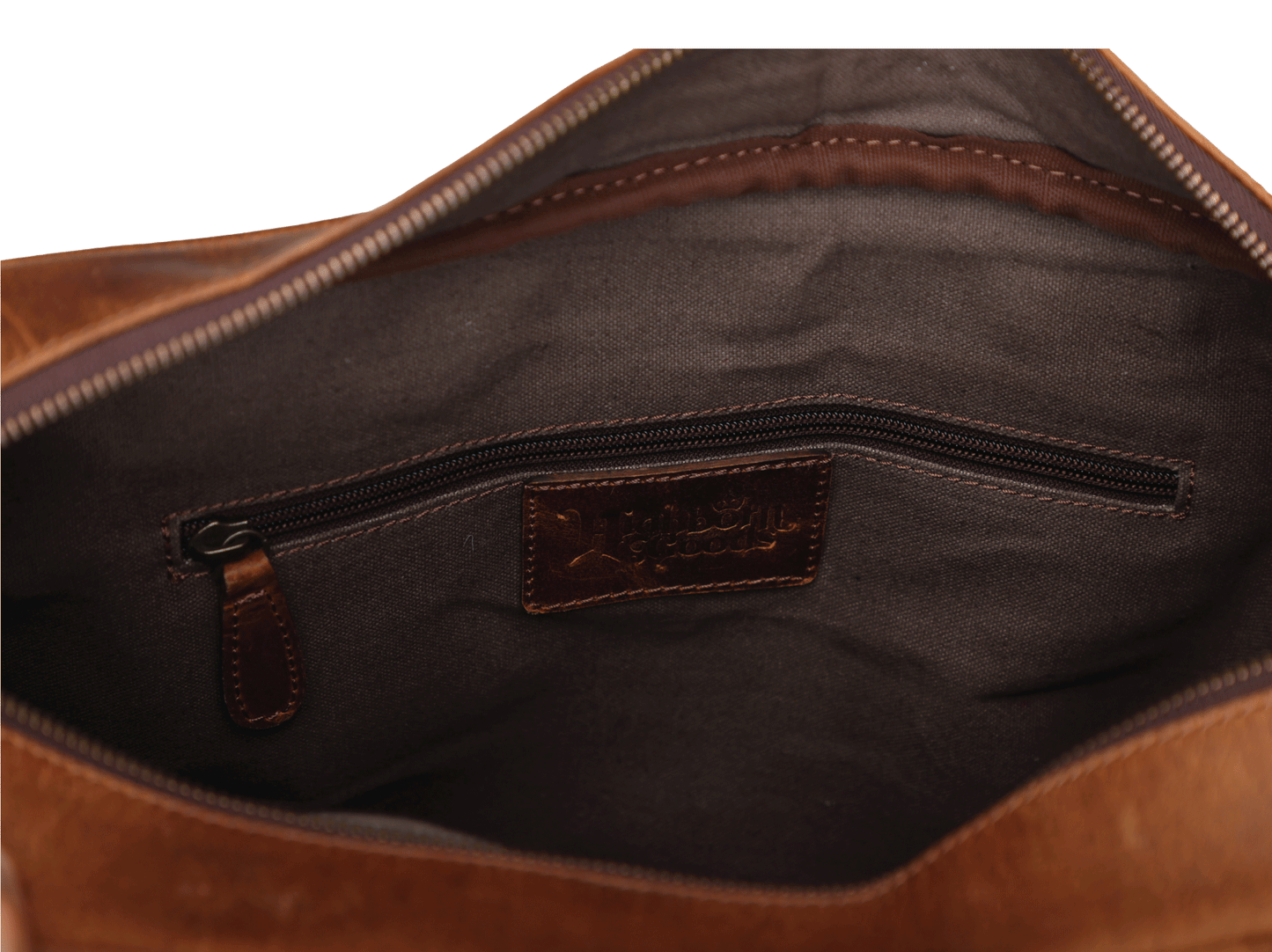 Classic Buffalo Leather Laptop Bag