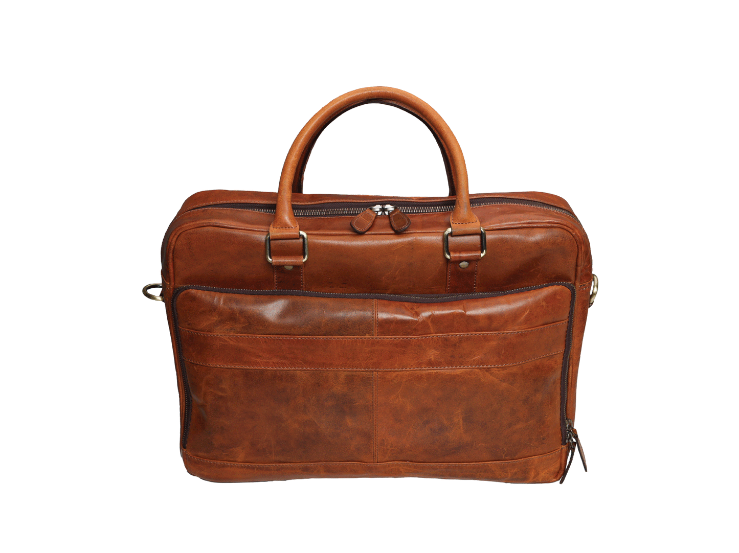 Classic Buffalo Leather Laptop Bag