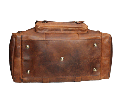 60L Buffalo Leather Travel Bag