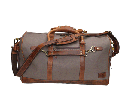 Canvas Weekender Duffle Bag