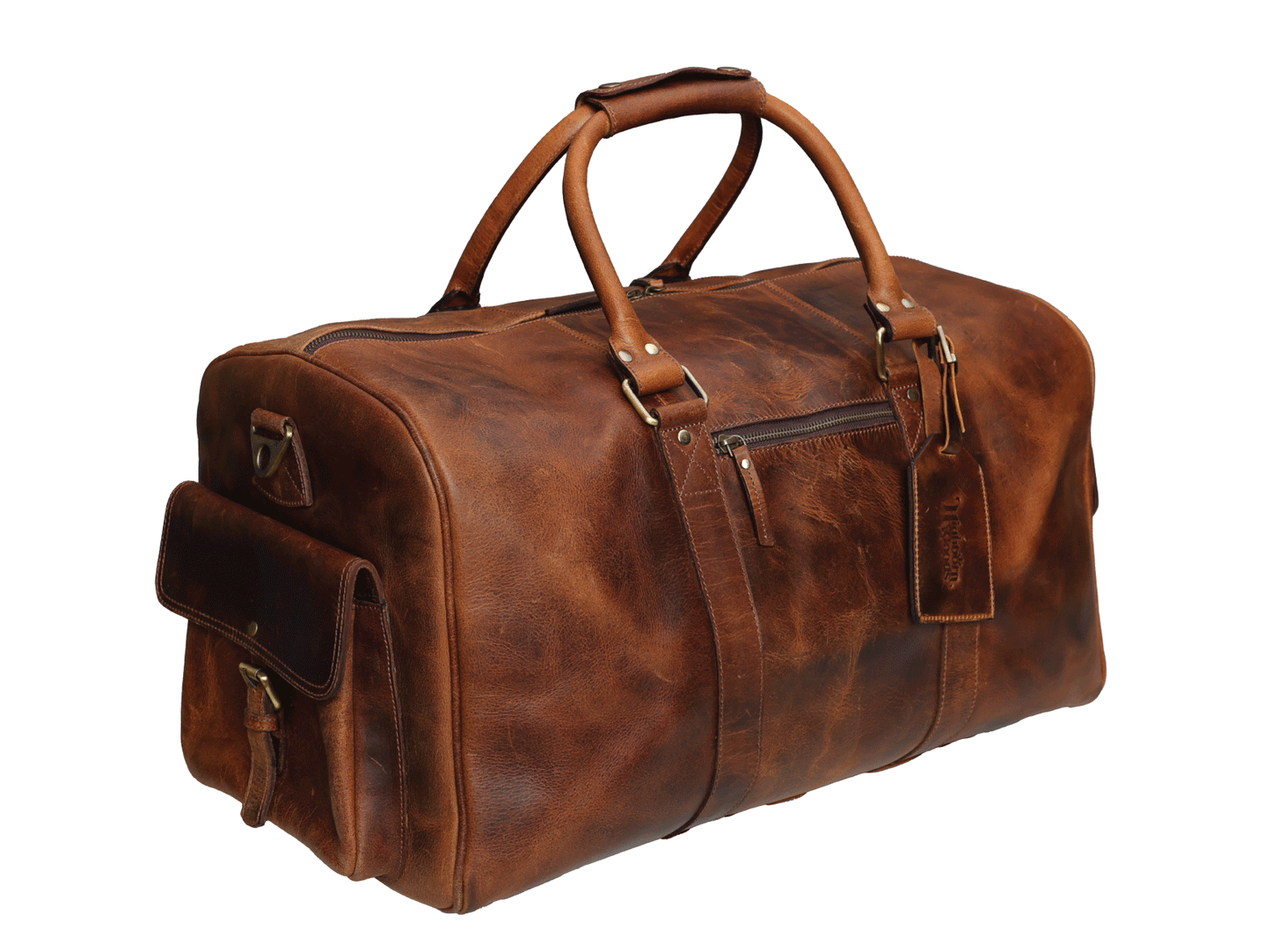 Jackson Buffalo Leather Travel Bag