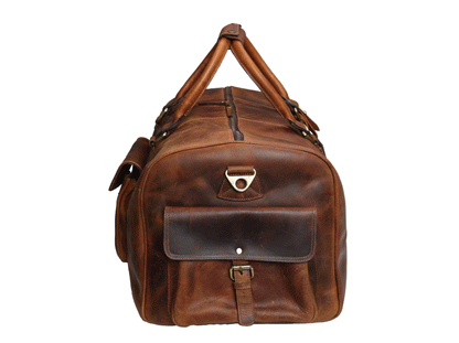 Jackson Buffalo Leather Travel Bag