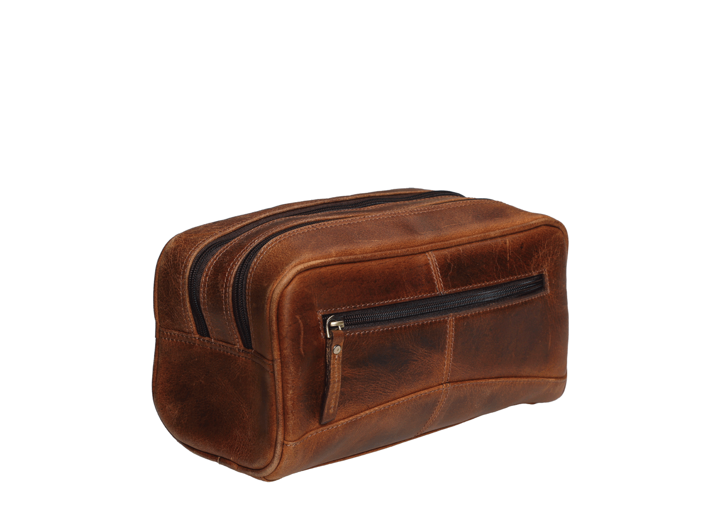 Buffalo Leather Toiletry Bag