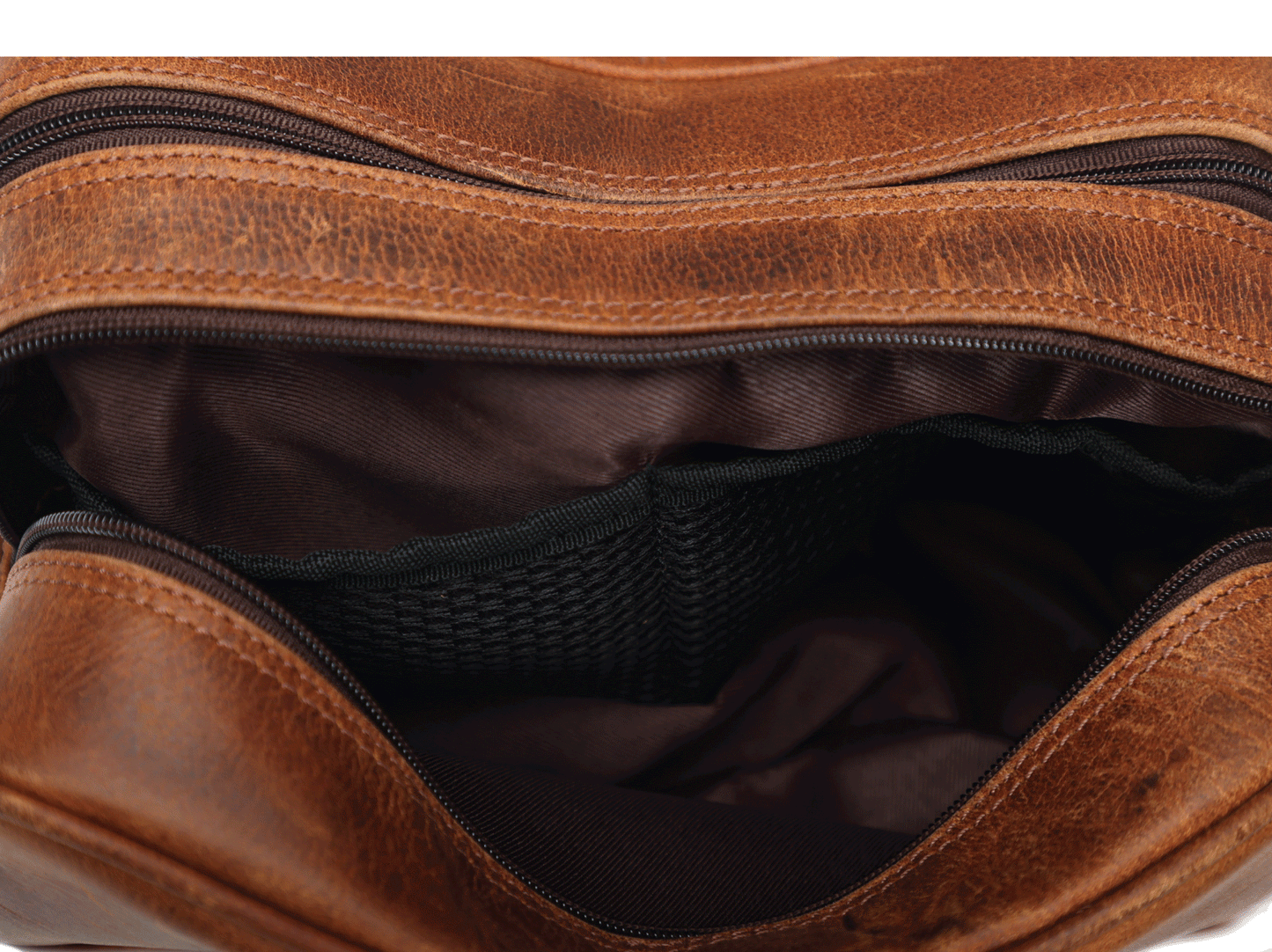 Buffalo Leather Toiletry Bag