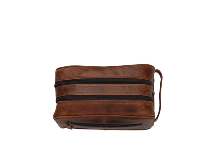 Buffalo Leather Toiletry Bag