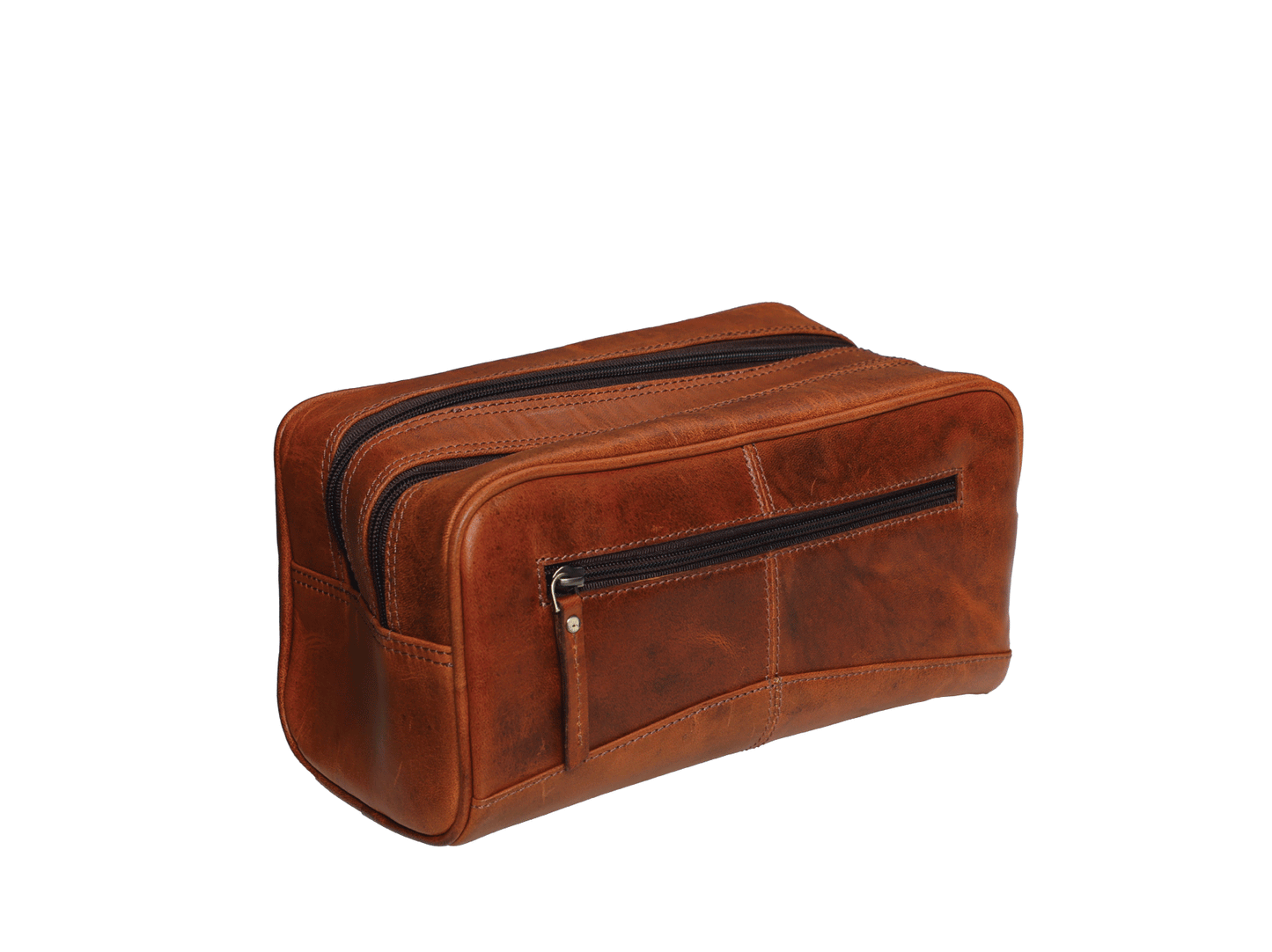 Buffalo Leather Toiletry Bag