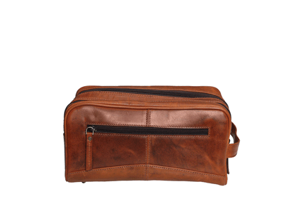 Buffalo Leather Toiletry Bag