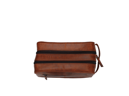 Buffalo Leather Toiletry Bag